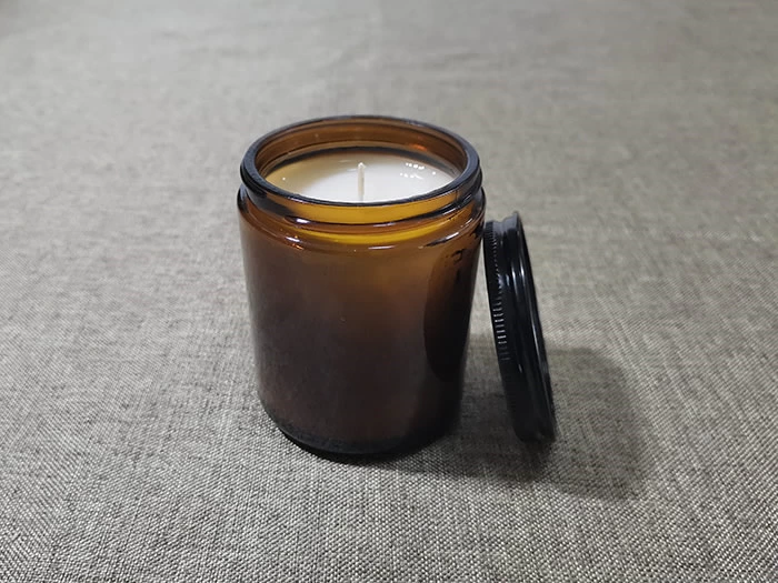 amber jar candles