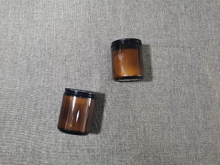 amber jar candles