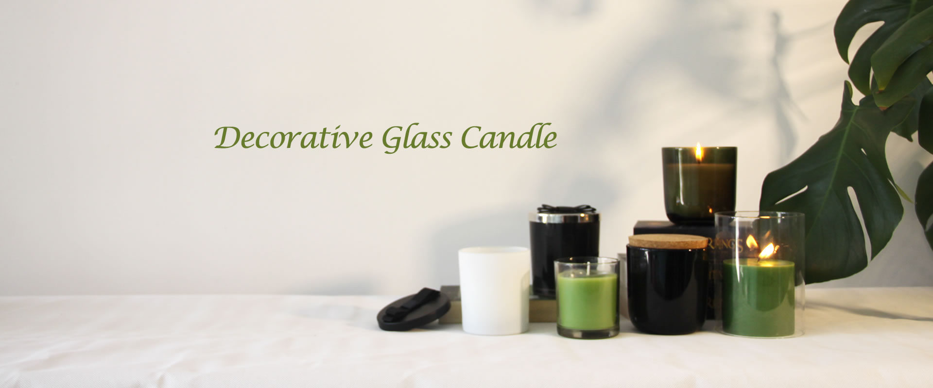 glass jar candle