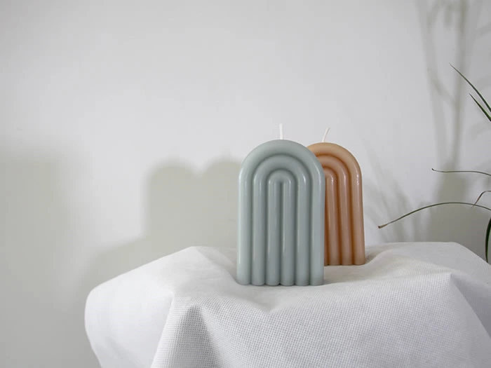 luxury design art candle