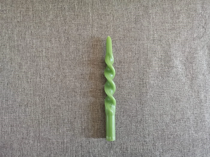 spiral dinner candle