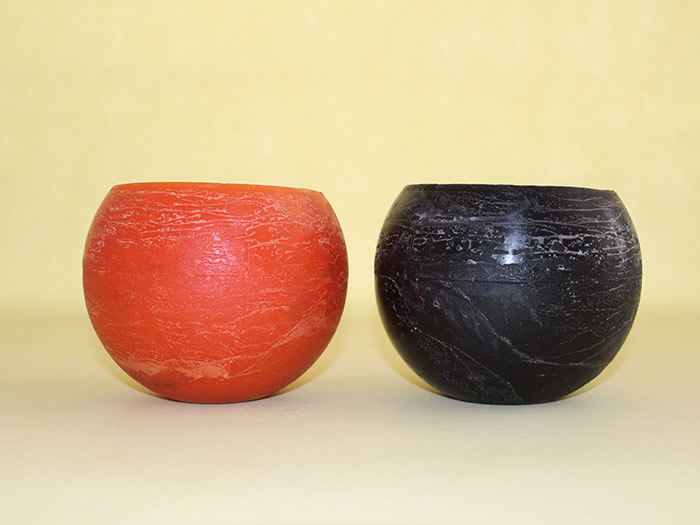 wax bowls luminaries