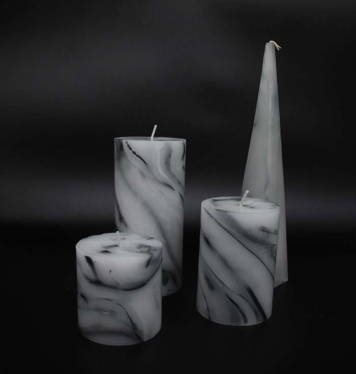 marble candle