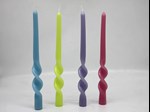 twisted taper candle