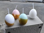 Custom easter holiday egg candles manufacture