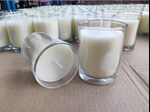 scented glass jar candles