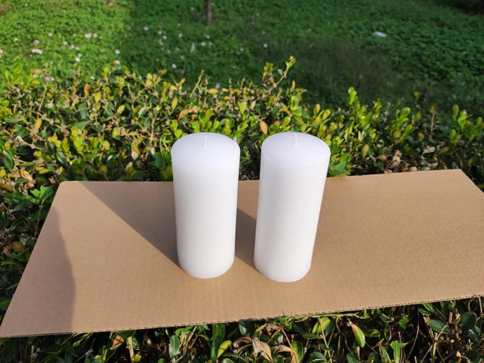 wax pillar candle