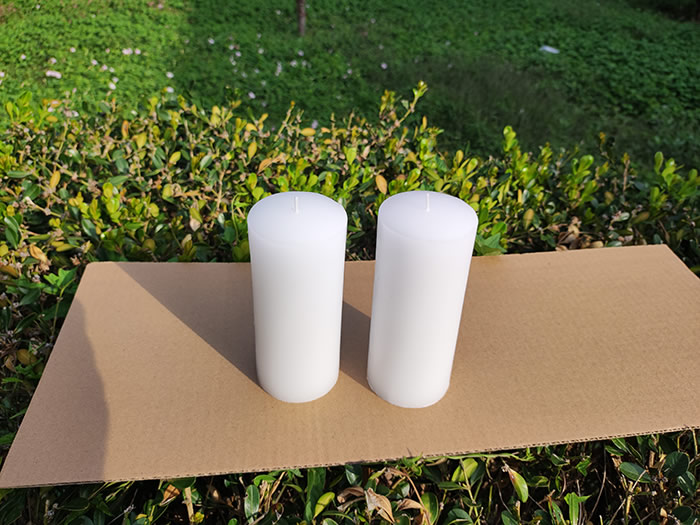 wax pillar candle