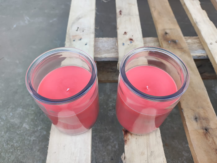 big glass jar candles