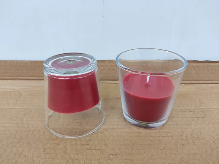 glass container candles