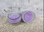 mini scented glass candles