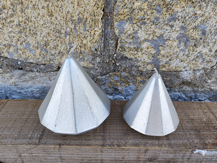 cone ring holders design candles