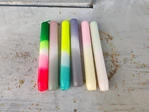 wholesale dip dye ombre stick candles company