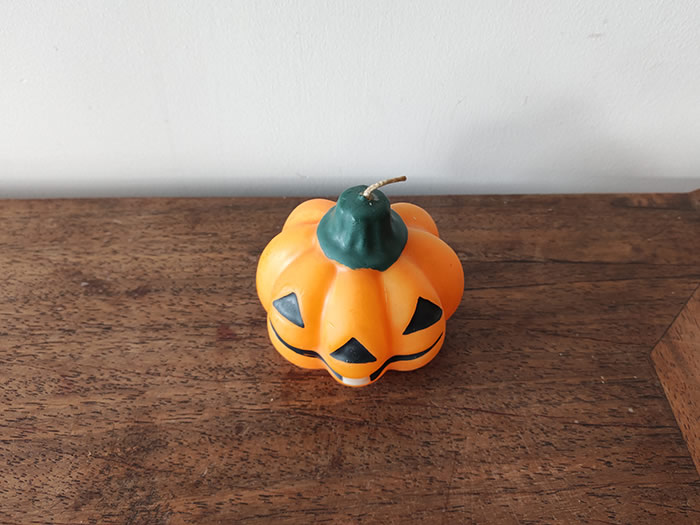 halloween pumpkin candles