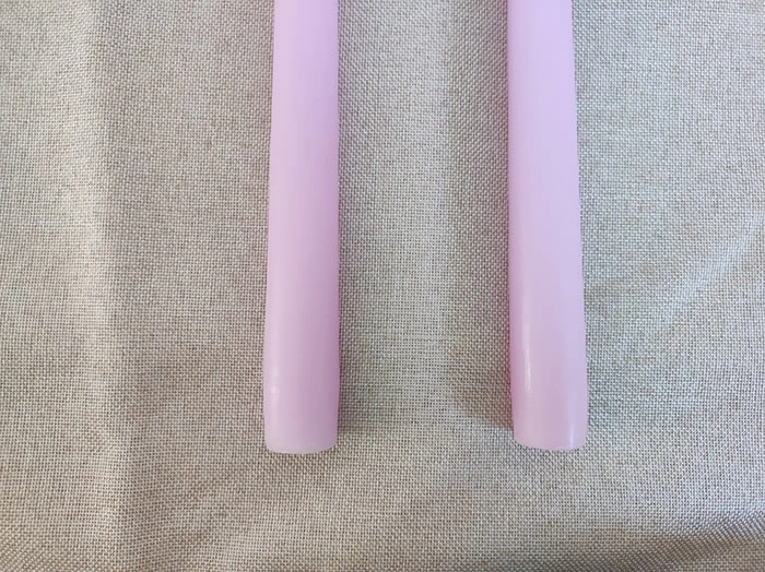 handmade taper candles