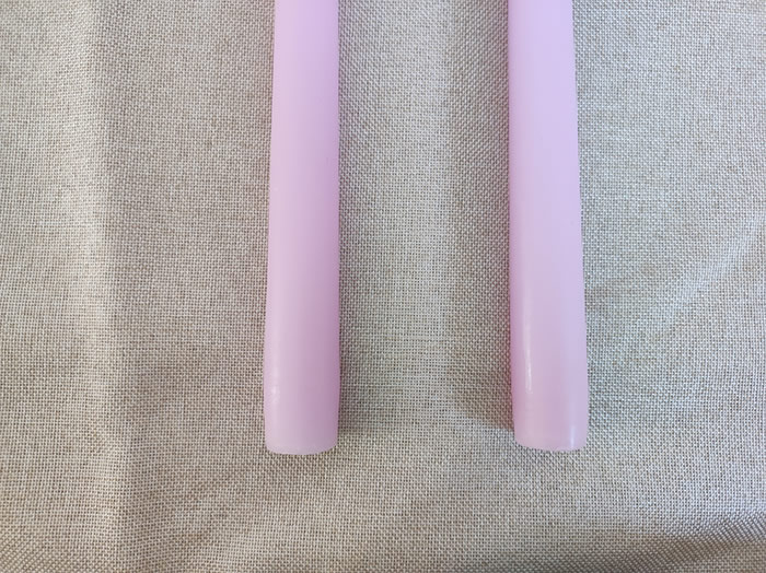 handmade taper candles