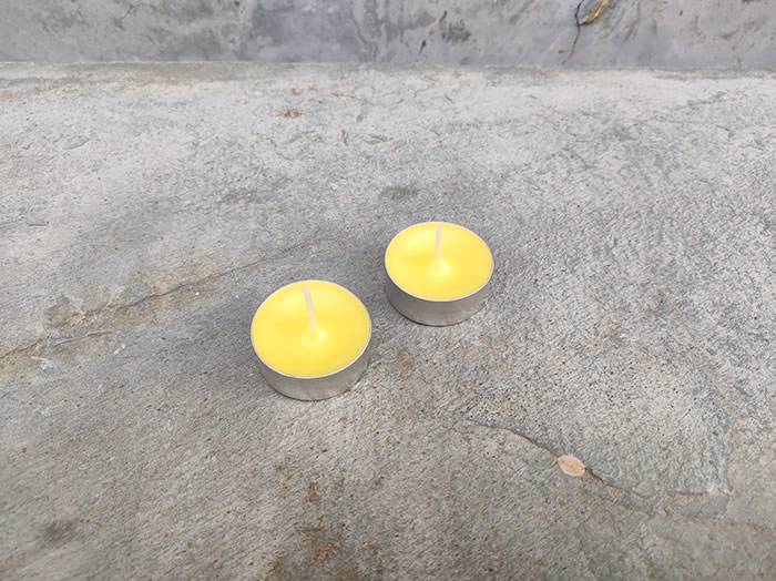 mosquito repellent tealight candle