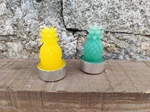 oem pineapple design craft tealight candles