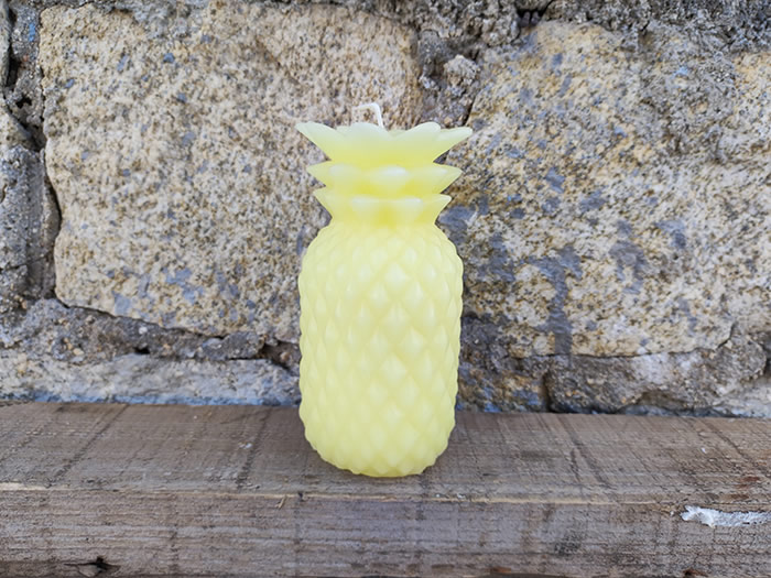 pineapple shaped candle