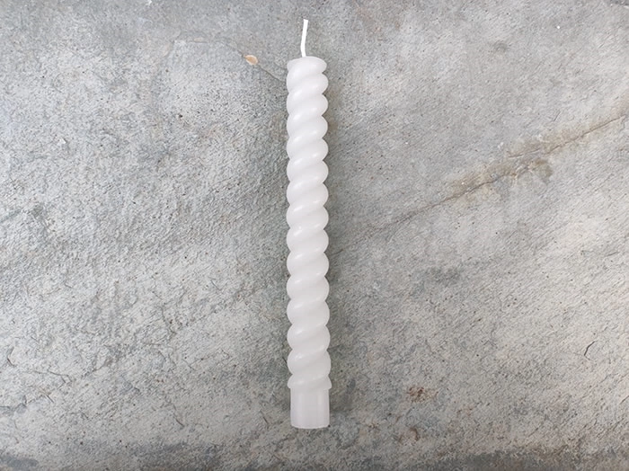 spiral dinner candles