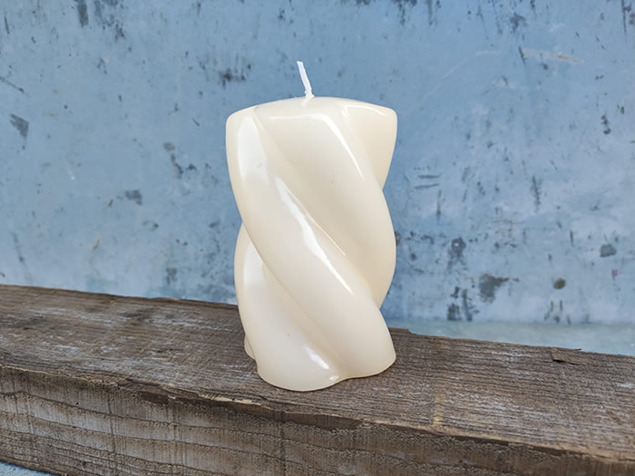 twisted pillar candles