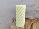 twisted pillar candles