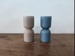 aesthetic design pillar candles