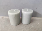 custom aesthetic pillar candles with pattern body