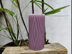 pattern body pillar candles