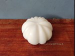 pumpkin shaped design candle