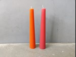 ribbed taper candles