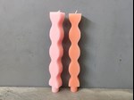 wavy aesthetic candles