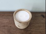 wood bowls aroma candle