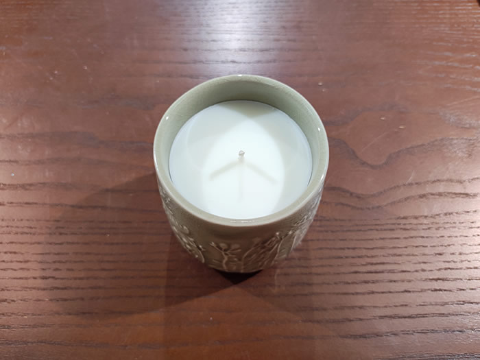 ceramic jar candle