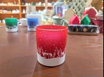 christmas glass jar candles