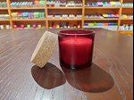 cork top glass jar candles