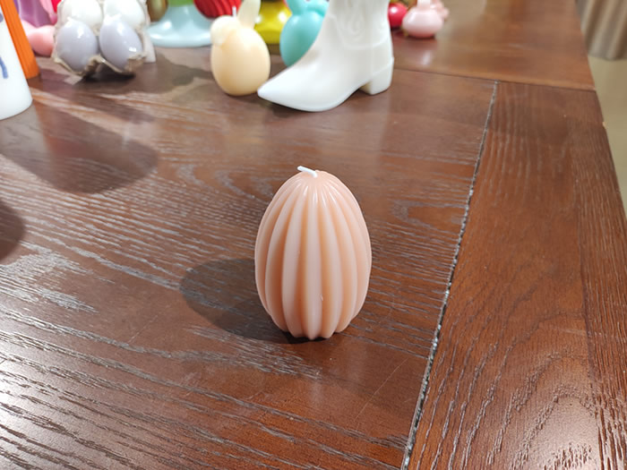 easter egg candle