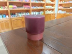 color layered pillar candles