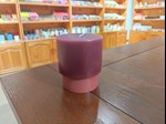 color layered pillar candles