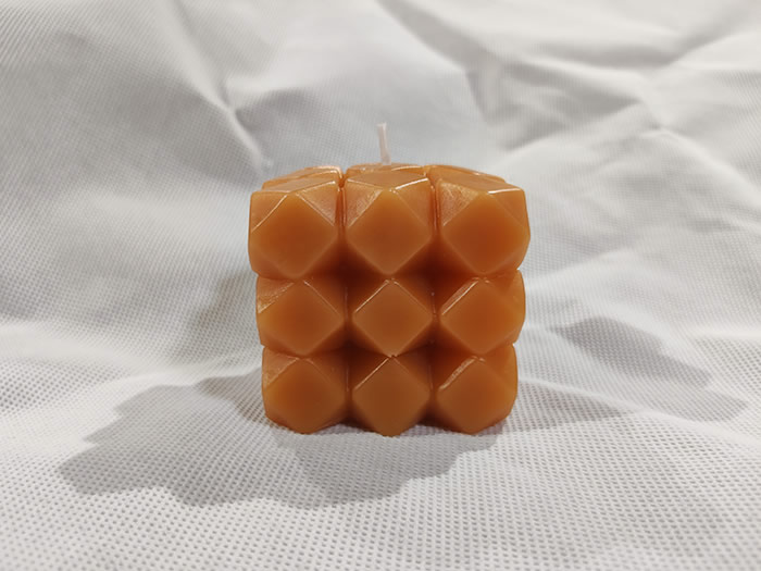 geo prism candle