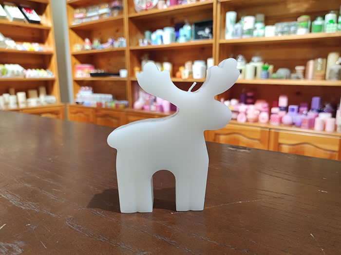 New Year Elk Candle
