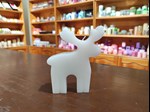 New Year Elk Candle